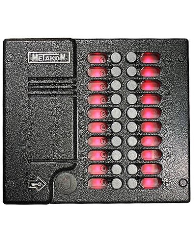 Блок вызова домофона Метаком MK20.2-RFEV в Нижнем Новгороде Вызывные видеопанели малоабонентные Pintop.ru