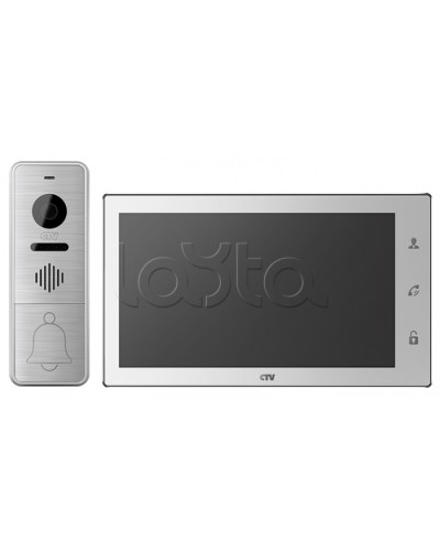 Комплектвидеодомофона CTV-DP4706AHD (белый) в Нижнем Новгороде Комплекты домофонов Pintop.ru