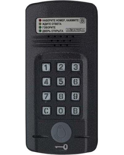 Антивандальный блок вызова Метаком МК2008.2-MFE Версия 2 в Нижнем Новгороде Блоки вызова многоабонентные Pintop.ru