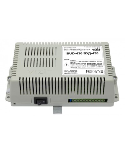 Блок управления Vizit БУД-430S в Нижнем Новгороде Блоки управления многоабонентные Pintop.ru