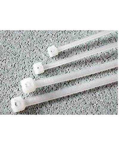 Хомут-стяжка нейлоновый, неоткрывающийся, 250х3.6 мм, белые Hyperline GT-250IC (100 шт/уп) в Нижнем Новгороде Стяжки-хомуты Pintop.ru