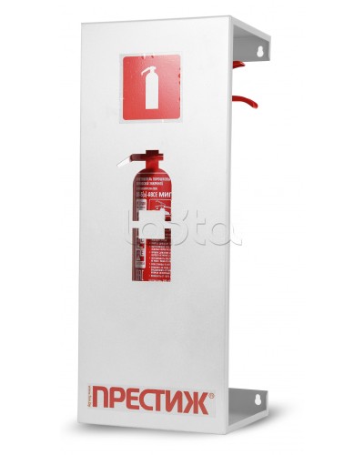 Подставка ПОЖТЕХНИКА Подставка настенная под огнетушитель ПРЕСТИЖ белый в Нижнем Новгороде Аксессуары для огнетушителей Pintop.ru
