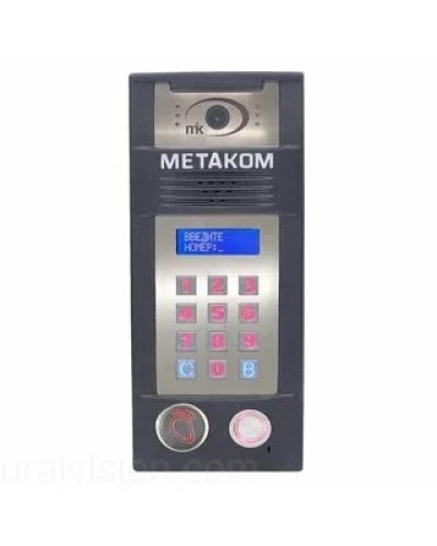 Многоабонентый антивандальный блок вызова со встроенной гибридной видеокамерой Метаком MК2018-TMRFGVH в Нижнем Новгороде Блоки вызова многоабонентные Pintop.ru