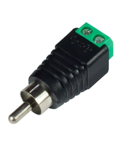 РАЗЪЕМ TS RCA штекер с клеммной колодкой, под винт Tantos в Нижнем Новгороде Коннекторы Pintop.ru