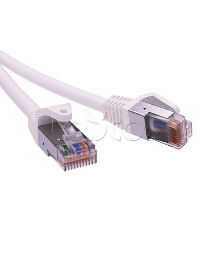 Патч-корд экранированный CAT6 F/UTP 4х2, LSZH, белый, 7м DKC RN6FU4570WH в Нижнем Новгороде Патчкорды (медные) Pintop.ru