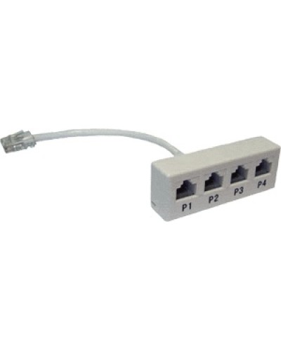 Y-адаптер 4 параллельных порта TWT TWT-Y-1P4 в Нижнем Новгороде Проходные адаптеры Pintop.ru