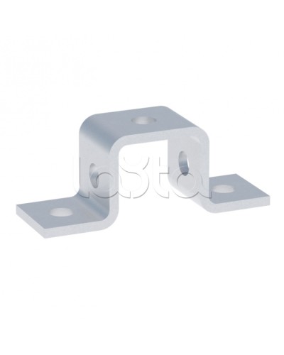 STRUT-пластина П-образная 5 отверстий HDZ EKF (stpp5-HDZ) в Нижнем Новгороде Аксессуары для лотков Pintop.ru