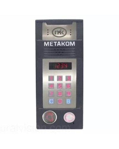 Многоабонентый антивандальный блок вызова со встроенной видеокамерой Метаком MК2018-RFMFV в Нижнем Новгороде Блоки вызова многоабонентные Pintop.ru
