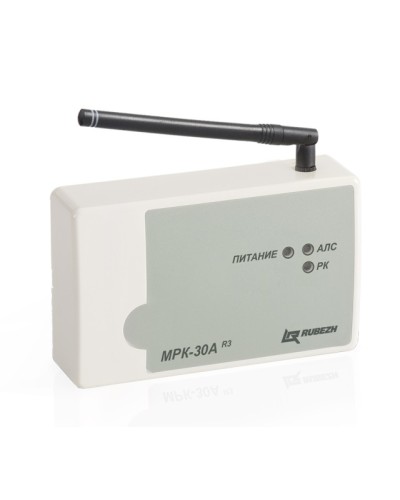 Модуль радиоканальный Рубеж МРК-30А прот.R3 в Нижнем Новгороде Адресная система пожарной сигнализации РУБЕЖ Pintop.ru