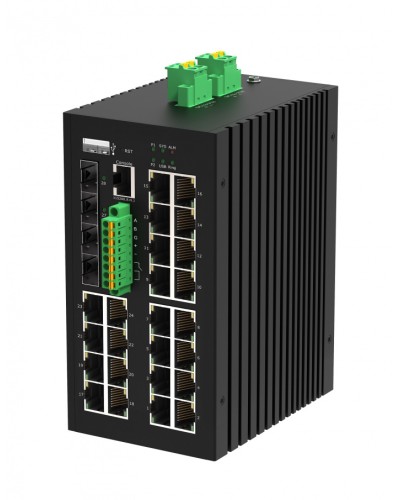 Управляемый промышленный L2+ коммутатор Gigalink GL-SW-G207-24P4ST-I в Нижнем Новгороде Коммутаторы Pintop.ru