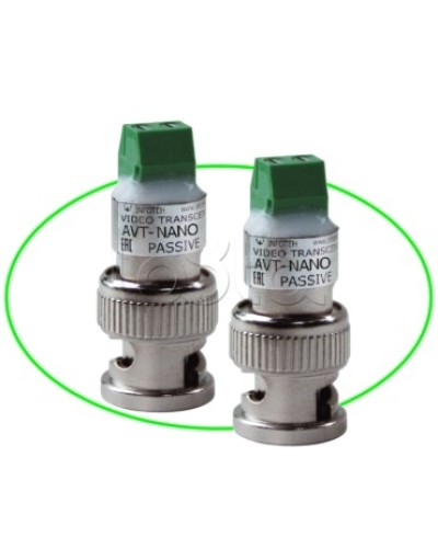 Комплект пассивных приемопередатчиков Инфотех AVT-Nano Passive M в Нижнем Новгороде Видеоусилители, Модуляторы, Делители Pintop.ru