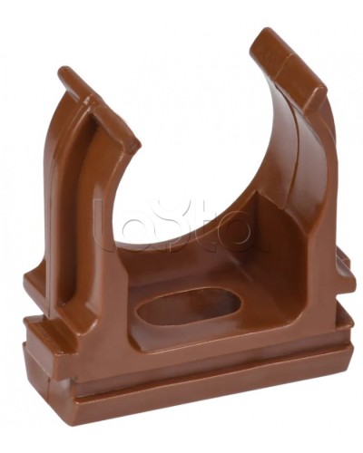 ELASTA Держатель с защелкой CF20 дуб IEK (ET-TA00D-CF-020-K24-010) в Нижнем Новгороде Держатели, клипсы, скобы Pintop.ru