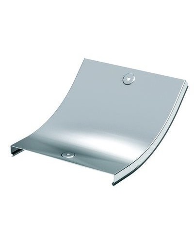 Крышка CS 90 на угол вертикальный внутр.90° осн.200, цинк-ламельная DKC (38204ZL) в Нижнем Новгороде Аксессуары для лотков Pintop.ru