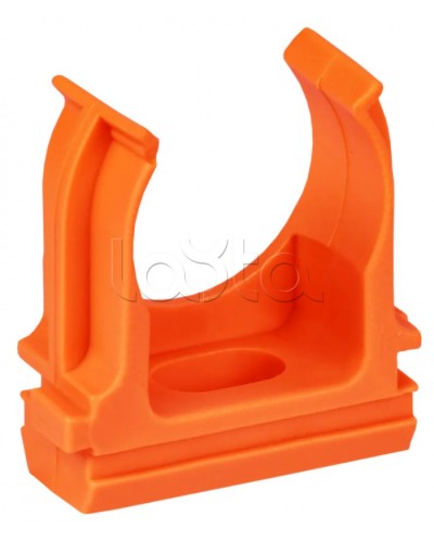 ELASTA Держатель с защелкой CF20 оранжевый IEK (ET-TA00D-CF-020-K09-010) в Нижнем Новгороде Держатели, клипсы, скобы Pintop.ru