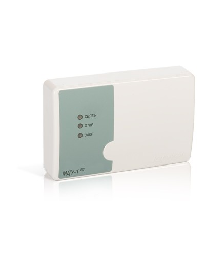 Модуль управления клапаном дымоудаления или огнезадерживающим клапаном Рубеж МДУ-1-R3 в Нижнем Новгороде Адресная система пожарной сигнализации РУБЕЖ Pintop.ru
