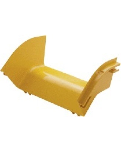 Изгиб 45° оптического лотка внешний 360 мм, желтый LANMASTER LAN-OT360-EC45 в Нижнем Новгороде Аксессуары для кабель-канала Pintop.ru
