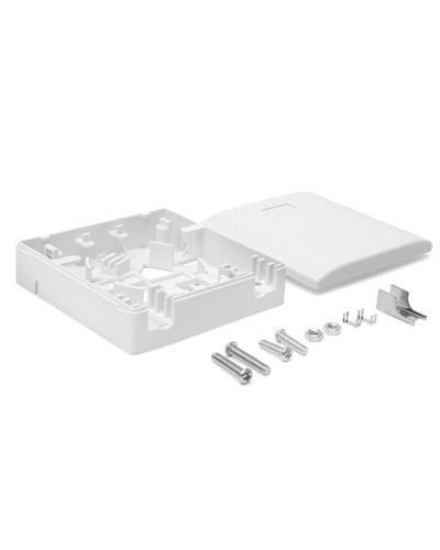 Коробка настенная на 1 адаптер SC LANMASTER LAN-SBF1-WH в Нижнем Новгороде Патч-панели Pintop.ru