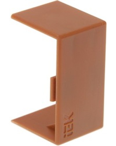 ELECOR Соединитель на стык КМС 40х16 дуб (4шт/компл) IEK (EL-KK10D-S-040-016-K11) в Нижнем Новгороде Аксессуары для кабель-канала Pintop.ru