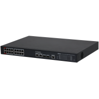 16-портовый гигабитный PoE коммутатор Dahua DH-CS4220-16GT-190-V2