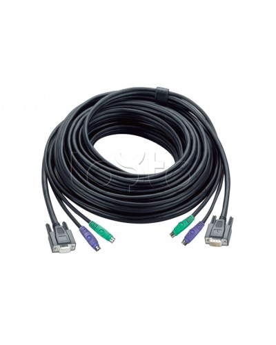 КВМ-кабель с интерфейсами PS/2, VGA (30м) ATEN 2L-1030P в Нижнем Новгороде Видеоусилители, Модуляторы, Делители Pintop.ru