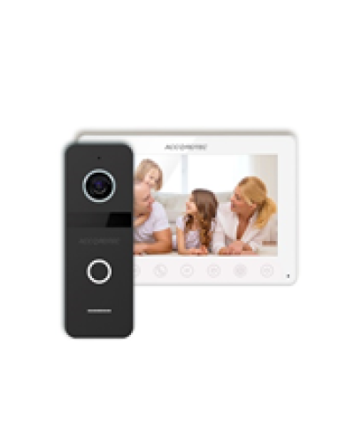 AccordTec AT-home7 Комплект домофонии WH-BL в Нижнем Новгороде Комплекты домофонов Pintop.ru