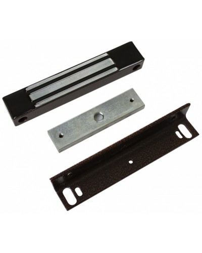 Замок электромагнитный влагозащищенный AccordTec ML-350N KB-2 с уголком (коричневый) в Нижнем Новгороде Электромагнитные замки Pintop.ru