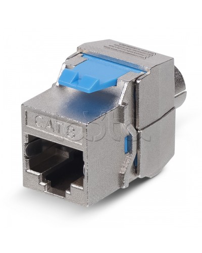 Вставка Keystone Jack RJ-45(8P8C) Cabeus KJ-RJ45-Cat.8-SH-180-Toolless в Нижнем Новгороде Модули Keystone Pintop.ru