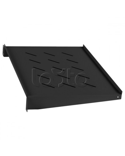 Полка 19 перфорированная консольная 2U глубина 315мм (цвет черный) Cabeus SH-J017-2U-315-BK в Нижнем Новгороде Полки для шкафов и стоек Pintop.ru