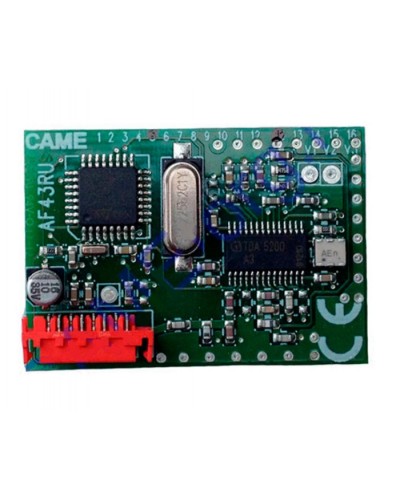 Плата радиоприемника встраиваемая Came 001AF43RU в Нижнем Новгороде Устройства радиоуправления для шлагбаумов и автоматики Pintop.ru