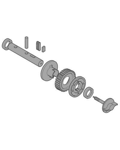 Выходной вал BX-P Came 119RIBX028 в Нижнем Новгороде Запчасти для шлагбаумов и автоматики Pintop.ru