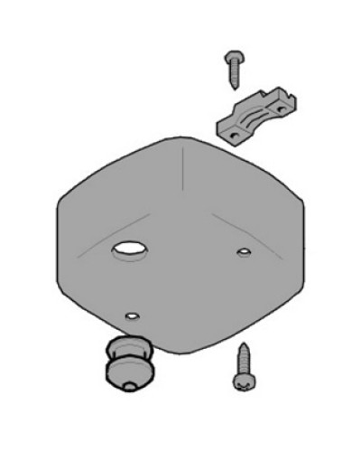 Крышка привода нижняя FLEX Came 119RID150 в Нижнем Новгороде Запчасти для шлагбаумов и автоматики Pintop.ru