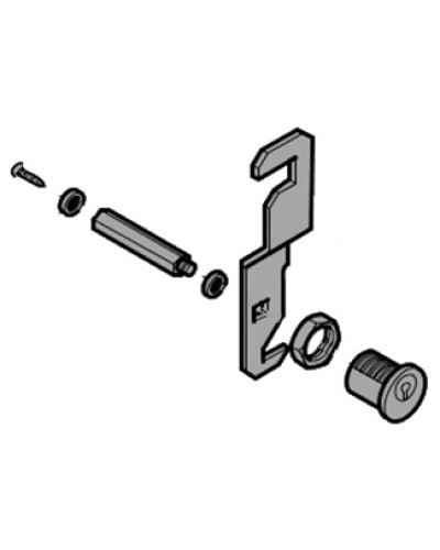 Замок дверцы G4040 Came 119RIG411 в Нижнем Новгороде Запчасти для шлагбаумов и автоматики Pintop.ru