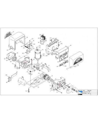 Трансформатор ZL160 Came 119RIR171 в Нижнем Новгороде Запчасти для шлагбаумов и автоматики Pintop.ru