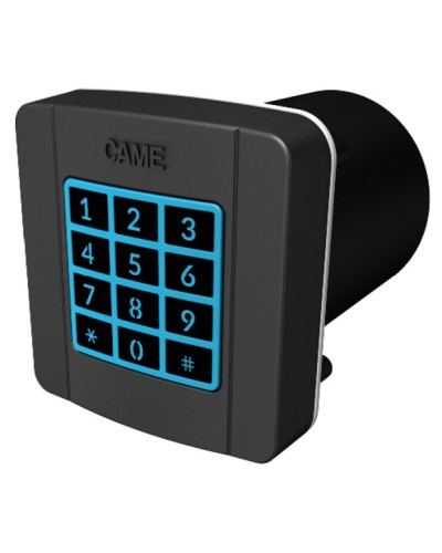 Клавиатура кодонаборная накладная, 12 кнопок, синяя подсветка Came 806SL-0150 в Нижнем Новгороде Запчасти для шлагбаумов и автоматики Pintop.ru