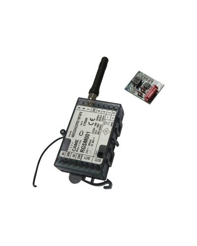 Шлюз GSM для управления автоматикой посредством технологии CAME Connect Came RGSM001S в Нижнем Новгороде Устройства радиоуправления для шлагбаумов и автоматики Pintop.ru