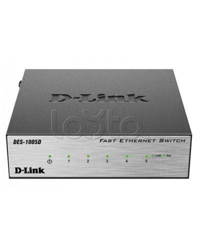Коммутатор 5-портовый D-Link DES-1005D/O2B в Нижнем Новгороде Коммутаторы Pintop.ru