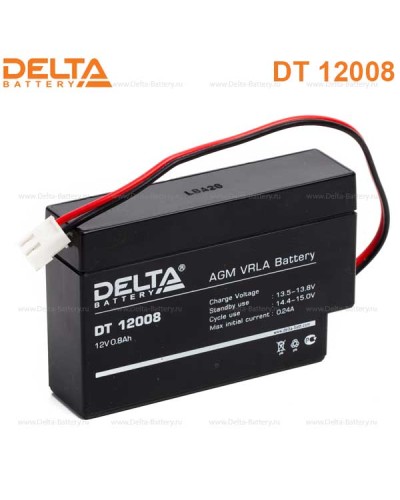 Аккумулятор свинцово-кислотный Delta DT 12008 Т13 в Нижнем Новгороде Электротехническое оборудование Pintop.ru