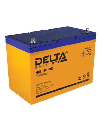 Аккумулятор свинцово-кислотный Delta HRL 12-90 в Нижнем Новгороде Электротехническое оборудование Pintop.ru
