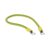 Перемычка медная сеч. 10 мм2, с наконечниками под винт М6 HDZ, L 300 мм DKC SC10L300KHDZ