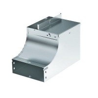 Угол CSSS 90 вертикальный внутр. переходник левый. осн.200 H100 горячеоцинкованный DKC 37074KHDZ