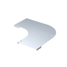 Крышка на угол горизонтальный 90 градусов 500, 1,2 мм, горячий цинк DKC SKDN500KHDZ