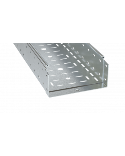 Лоток перфорированный 100х500х4000, 2,0 мм, горячеоцинкованный DKC SPH40150HDZ в Нижнем Новгороде Кабельные лотки Pintop.ru
