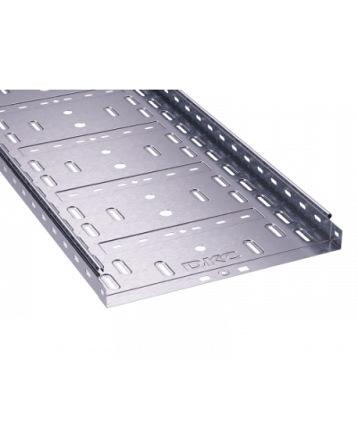 Лоток перфорированный 400х50 L3000, горячеоцинкованный DKC 35266HDZ в Нижнем Новгороде Кабельные лотки Pintop.ru