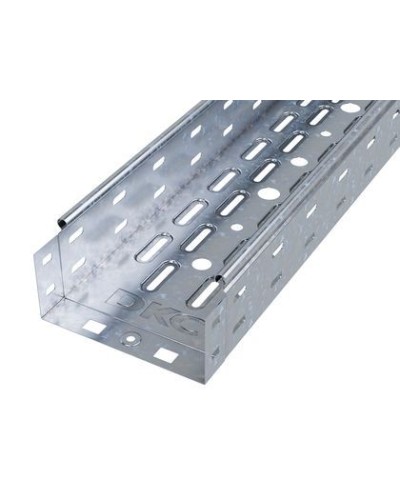 Лоток перфорированный 150х100 L 2000, горячеоцинкованный DKC 35332HDZ в Нижнем Новгороде Кабельные лотки Pintop.ru