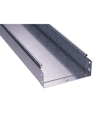 Лоток 150х80 L 3000 толщ. 1,0 мм, цинк-ламельный DKC (3506310ZL) в Нижнем Новгороде Кабельные лотки Pintop.ru