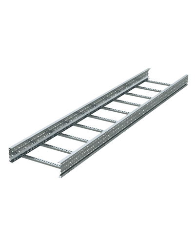 Лоток лестничный 200x500, лонжерон 1,5 мм, L 3 м, горячий цинк DKC (ULM325HDZ) в Нижнем Новгороде Кабельные лотки Pintop.ru