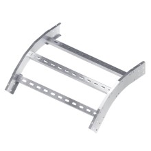 Угол лестничный вертикальный внешний 45 градусов 200х400, R600 DKC (ULOC624)