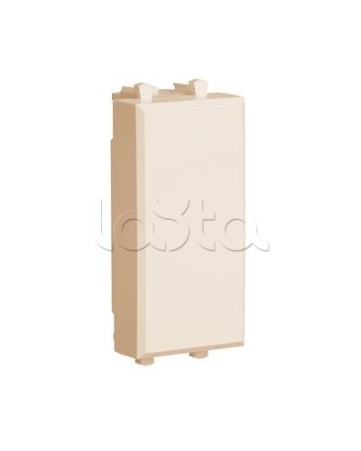 Заглушка Ванильная дымка Avanti модульная, 1 мод DKC 4405991 в Нижнем Новгороде Аксессуары для стоек и шкафов Pintop.ru