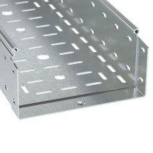 Лоток перфорированный 100х100 L 3000 толщ. 1,2 мм, цинк-ламельный DKC (3534112ZL)