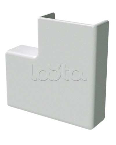 Угол плоский белый 22x10 DKC (00407R) в Нижнем Новгороде Аксессуары для кабель-канала Pintop.ru